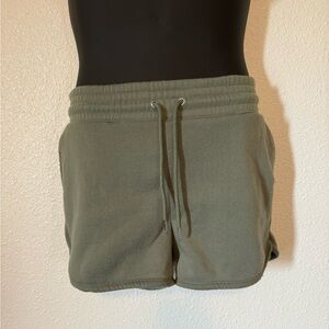 Soft sage green shorts